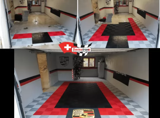 Boden für die Garage Boden für die Garage