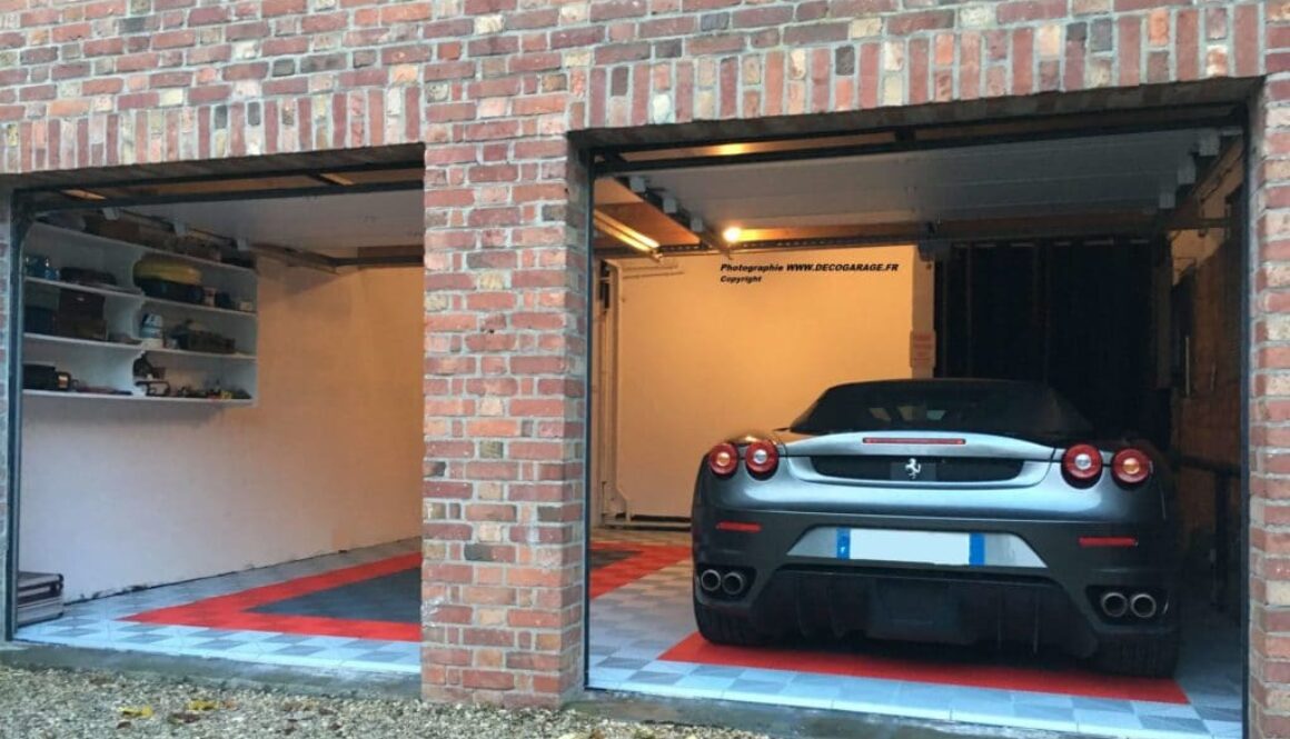 Bodenbedeckung-Garage mit Swisstrax Bodenbedeckung-Garage mit Swisstrax