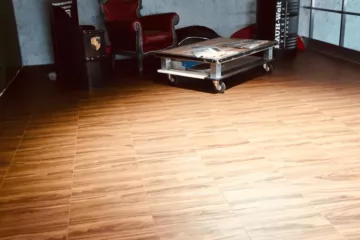 Parkett-Effekt für Ausstellungsraum Parkett-Effekt für Ausstellungsraum