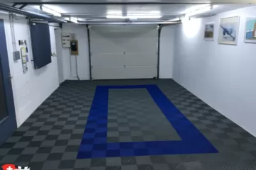 Slate Grey und Royal Blue Ribtrax Platten Slate Grey und Royal Blue Ribtrax Platten