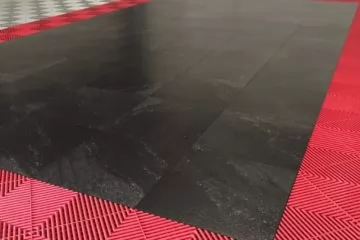 schwarzer Marmorboden schwarzer Marmorboden