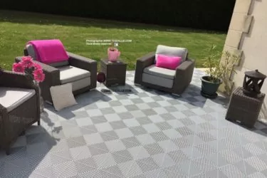 Ribtrax-Platte Silver Grey Ribtrax-Platte Silver Grey