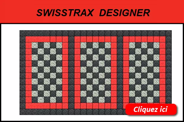 swisstrax-designer Diamondtrax 18mm